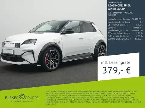 Alpine A290 GT Performance *BLEKER GRUPPE* 2025 — фото 1, купить с доставкой в Москву
