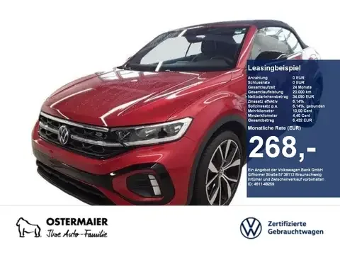 Volkswagen T-Roc Cabriolet R-LINE BLACK STYLE 1.5TSI 150PS DSG ACC. 2025 — фото 1, купить с доставкой в Москву