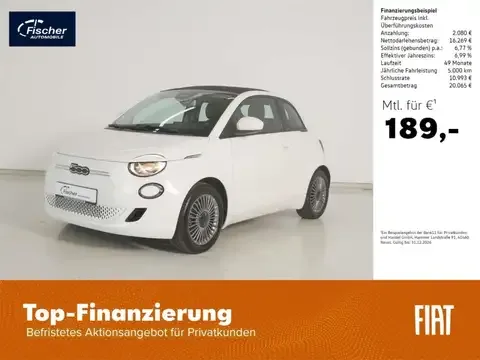 Fiat 500e 42 kWh/Alu/Keyless/DAB+/GRA 2023 — фото 1, купить с доставкой в Москву