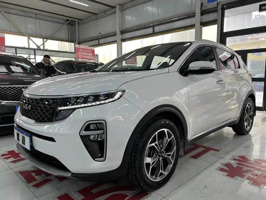 Kia KX5 2021 1.6T automatic two-wheel drive luxury version 2022 — фото 1, купить с доставкой в Москву