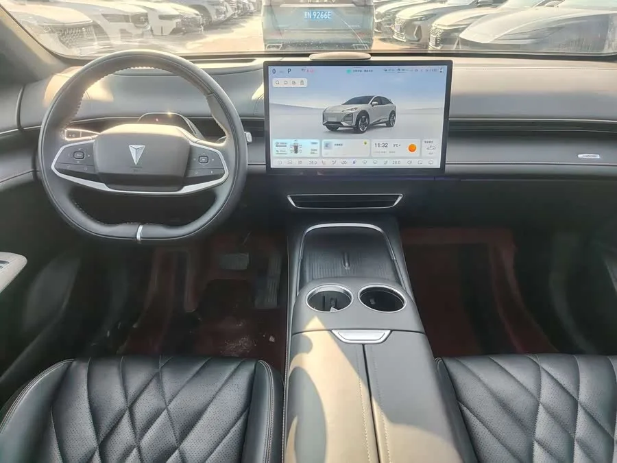 Deepal dark blue S07 Deep Blue S07 2023 200Max Extended Range Edition 2023 — миниатюра 2