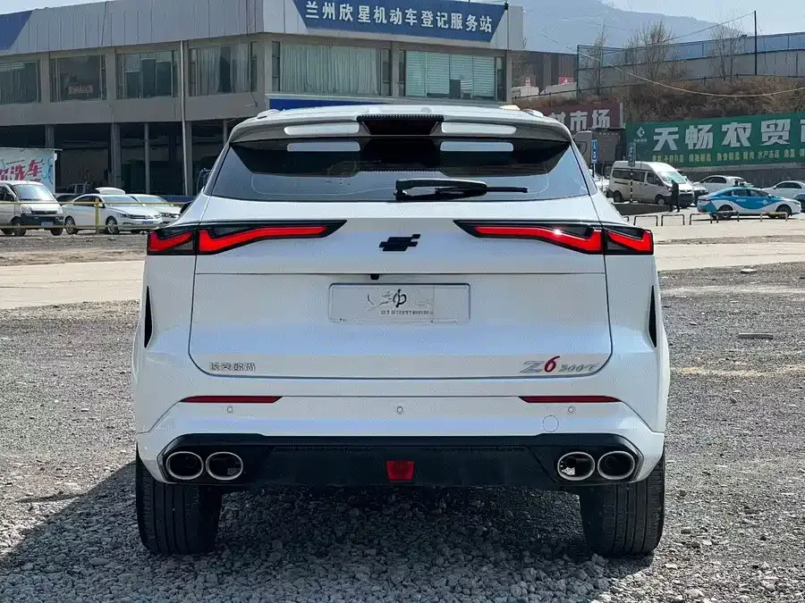 Oshan Z6 Changan Auchan Z6 2023 Blue Whale 1.5T DCT smart cool model 2024 — миниатюра 2