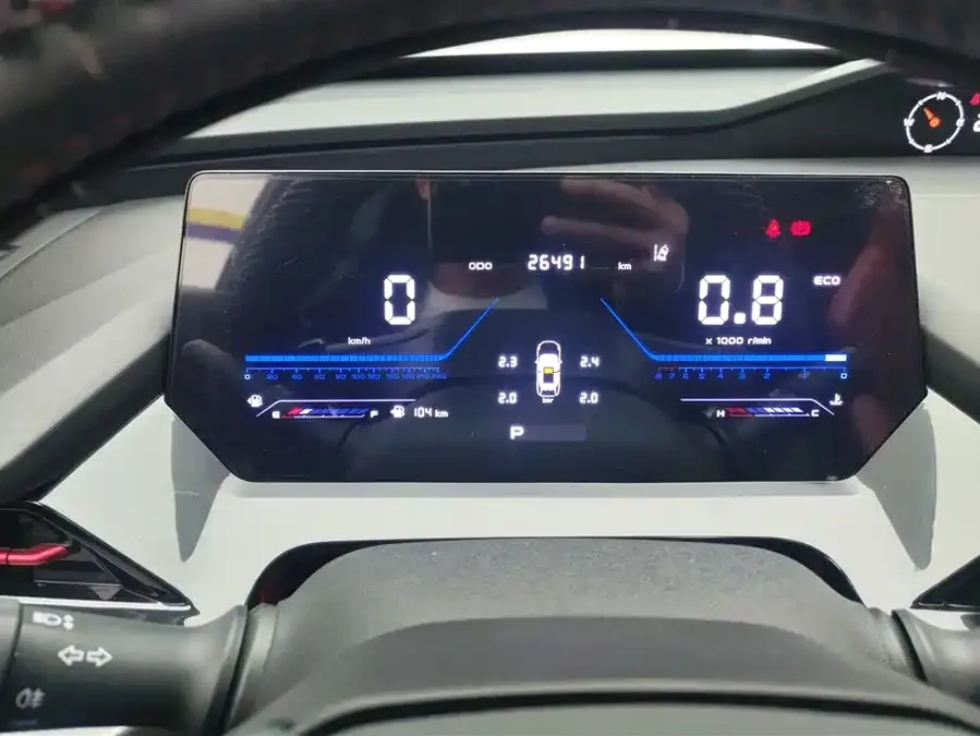 Oshan Z6 Changan Auchan Z6 2023 Blue Whale 1.5T DCT smart cool model 2024 — миниатюра 4