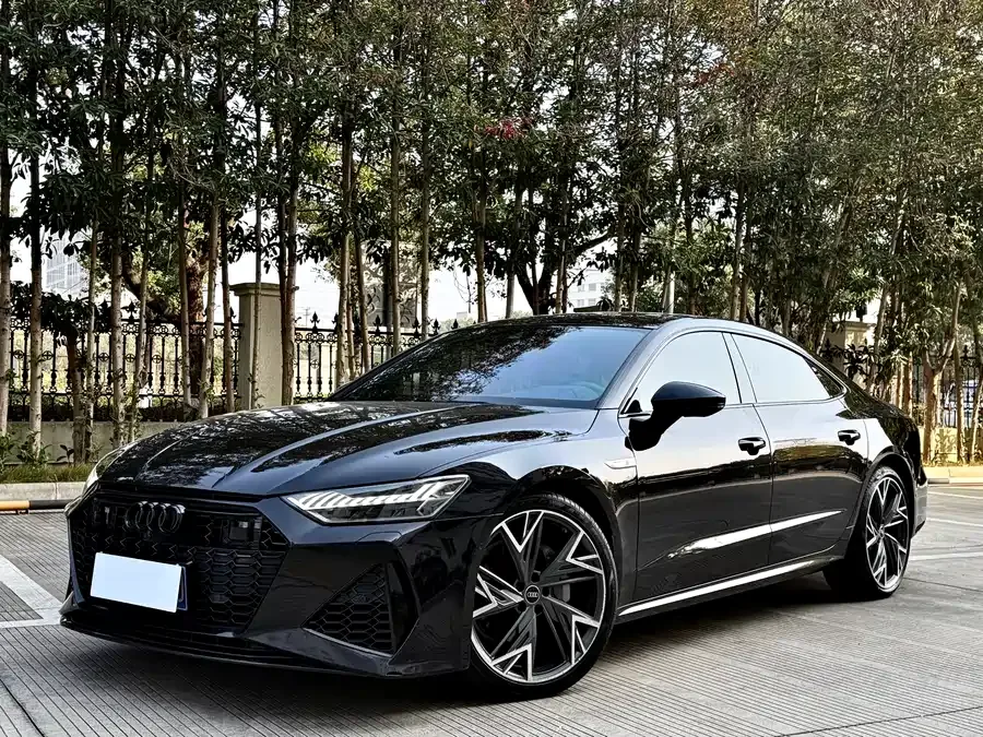 Audi A7L 2024 45 TFSI quattro Black Warrior Edition 2024 — фото 1, купить с доставкой в Москву