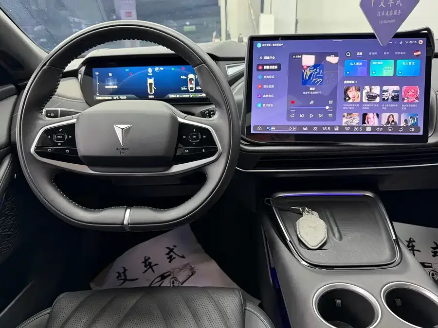 Deepal dark blue SL03 Dark Blue SL03 2023 200Max Extended Range Edition 2024 — миниатюра 3
