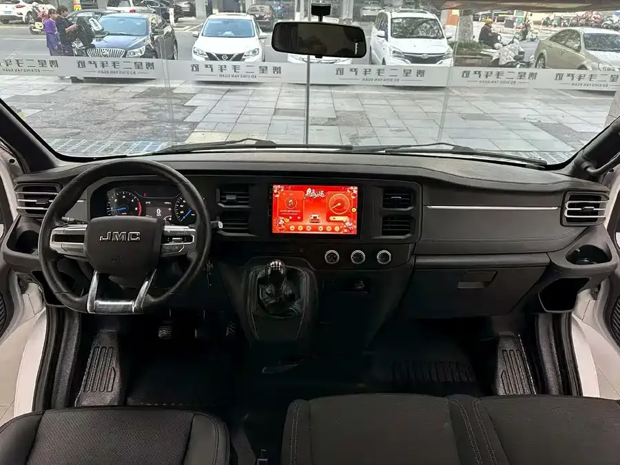 Jiangling Fushun Jiangling Fushun 2024 2.0T manual diesel short-axle low-top commercial multi-purpose passenger car 5 seats (double tailgate) 2024 — миниатюра 2