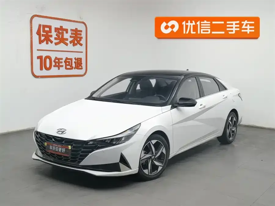 Hyundai Elantra Elantra 2022 1.5L CVT LUX Premium Edition 2023 — фото 1, купить с доставкой в Москву