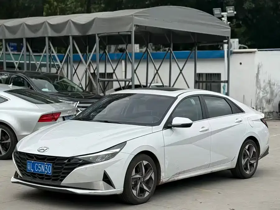 Hyundai Elantra Elantra 2021 1.5L CVT LUX Premium Edition 2022 — фото 1, купить с доставкой в Москву