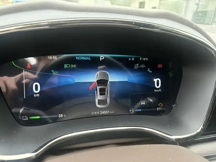 BYD Second-hand Han 2024 DM-i Honor Edition 121KM Premium Edition 2024 — миниатюра 3