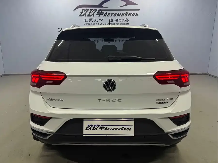 Volkswagen T-ROC T-ROC 2021 facelift 280TSI DSG four-wheel drive luxury intelligent version 2022 — миниатюра 2