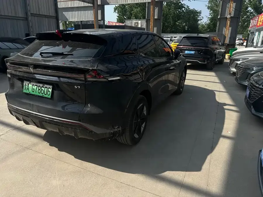 Deepal dark blue S07 Deep Blue S07 2023 200Max Extended Range Edition 2024 — миниатюра 3
