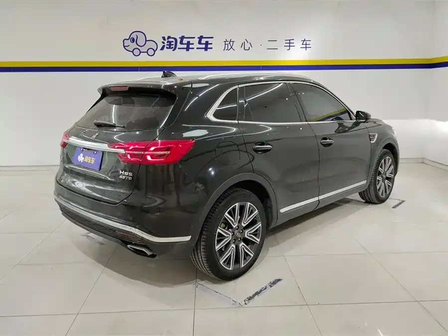 Hongqi HS5 Hongqi HS5 2022 facelift 2.0T Zhilian Qixiang four-wheel drive version 2023 — миниатюра 3