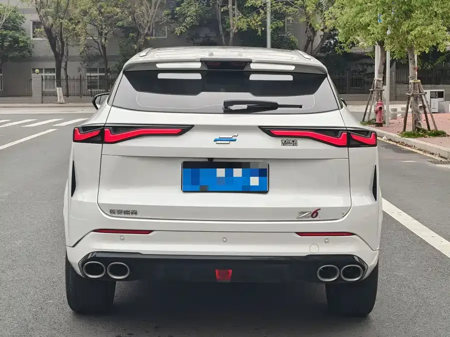 Oshan Z6 Changan Auchan Z6 2023 Blue Whale 1.5T DCT smart cool model 2024 — миниатюра 2