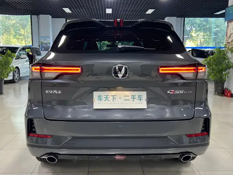 Changan CS55 Plus Changan CS55PLUS 2024 third generation 1.5T DCT premium model 2023 — миниатюра 2