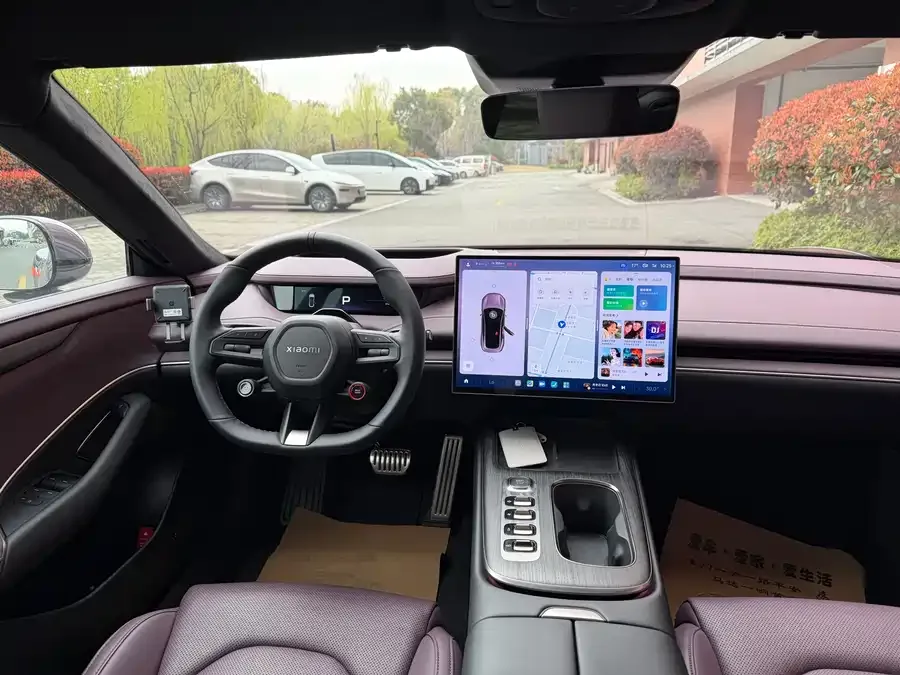 Xiaomi SU7 Xiaomi SU7 2024 rear-wheel drive long-range advanced intelligent driving Pro version 2025 — миниатюра 4