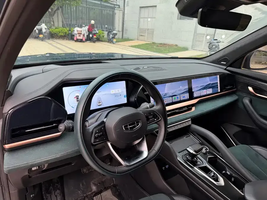 Geely Monjaro Xingyue L 2021 2.0TD High-power Automatic 4WD Flagship Model 2022 — миниатюра 2