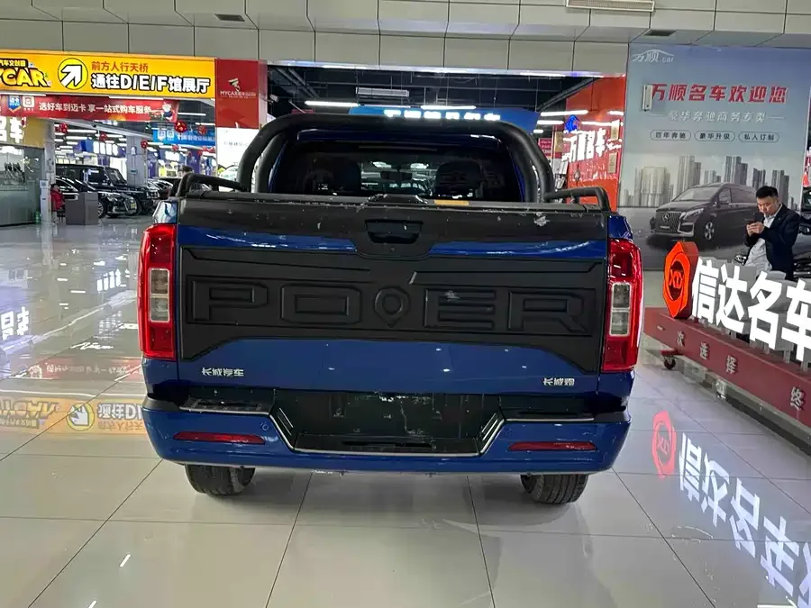 Great Wall gun 2021 2.0T Commercial Edition Automatic Diesel Two-Wheel Drive Elite Long Box GW4D20M 2023 — миниатюра 2
