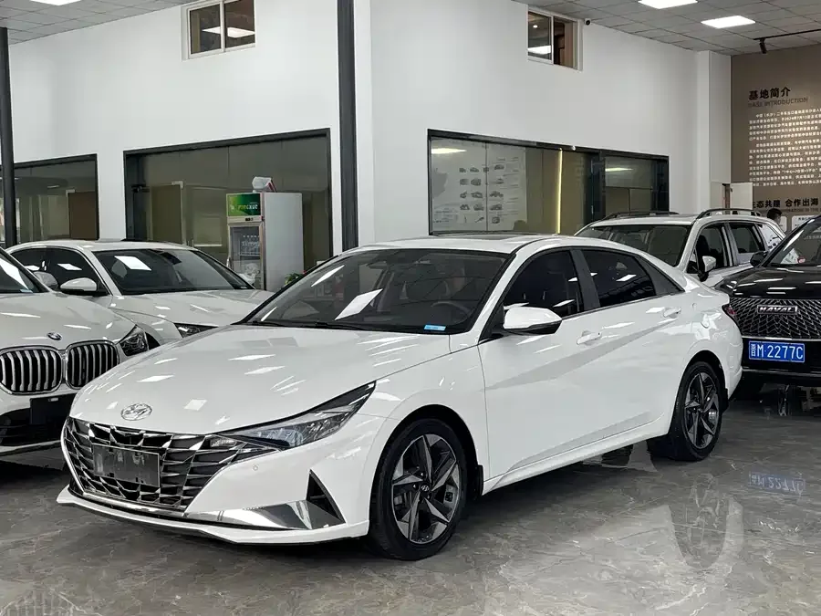 Hyundai Elantra Elantra 2022 1.5L CVT LUX Premium Edition 2022 — фото 1, купить с доставкой в Москву