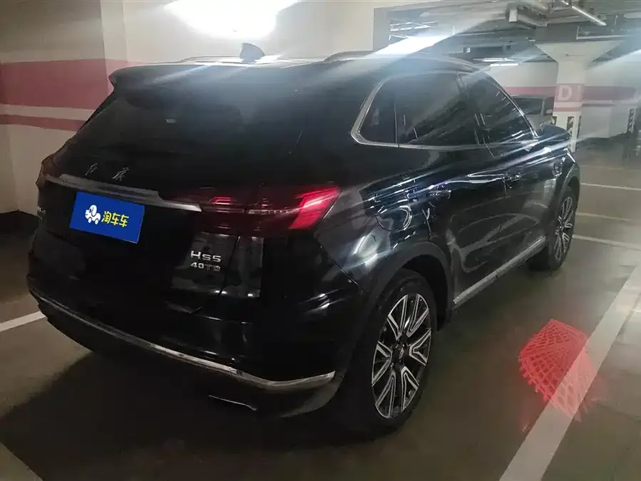 Hongqi HS5 Hongqi HS5 2022 facelift 2.0T Zhilian Qixiang four-wheel drive version 2022 — миниатюра 3