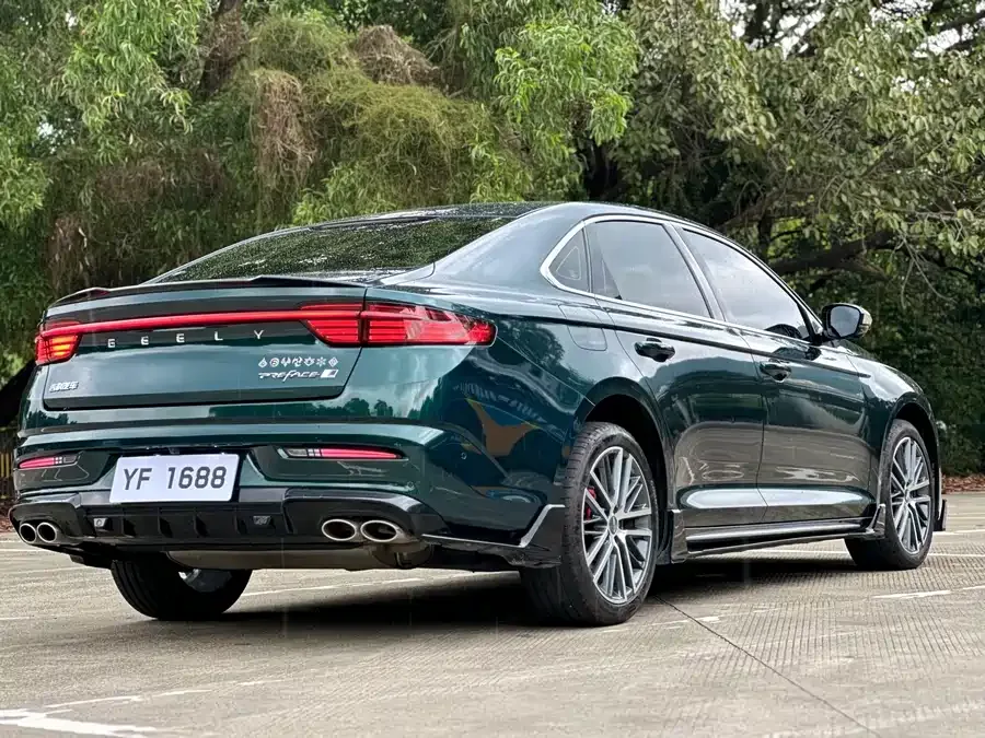 Geely Xingrui Xingrui 2023 2.0TD only available in green version 2022 — миниатюра 2