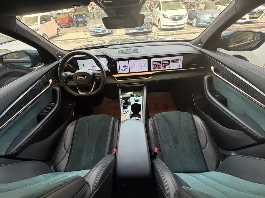 Geely Monjaro Xingyue L 2021 2.0TD High-power Automatic 4WD Flagship Model 2022 — миниатюра 2