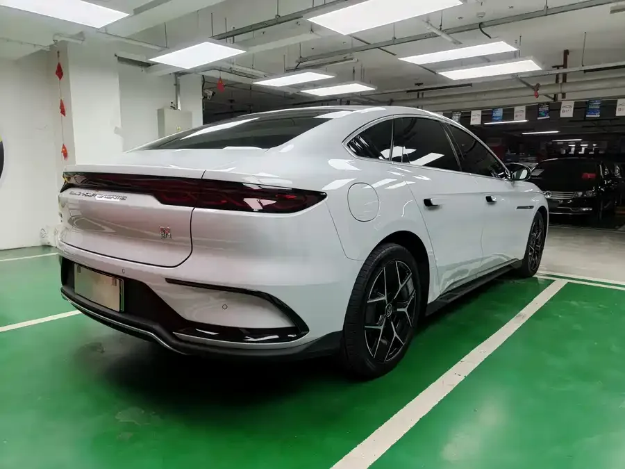 BYD Second-hand Han 2024 EV Honor Edition 605KM Front-wheel Drive Premium 2024 — миниатюра 2