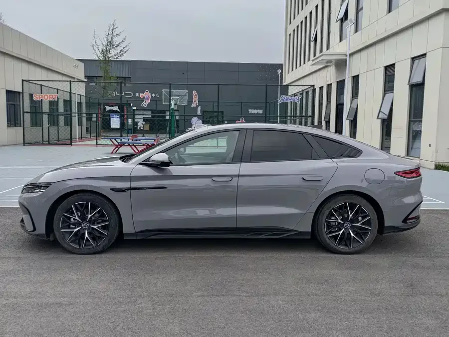 BYD Second-hand Han 2025 DM-i Intelligent Driving Edition 125KM LiDAR Flagship Model 2025 — миниатюра 2