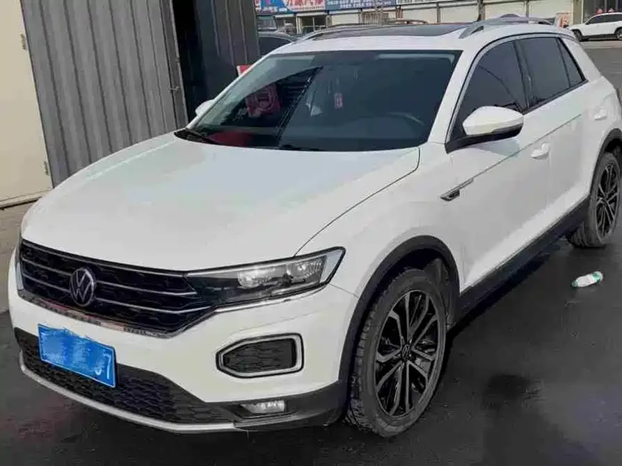 Volkswagen T-ROC T-ROC Tange 2021 facelift 280TSI DSG two-wheel drive comfortable intelligent connected version 2022 — фото 1, купить с доставкой в Москву