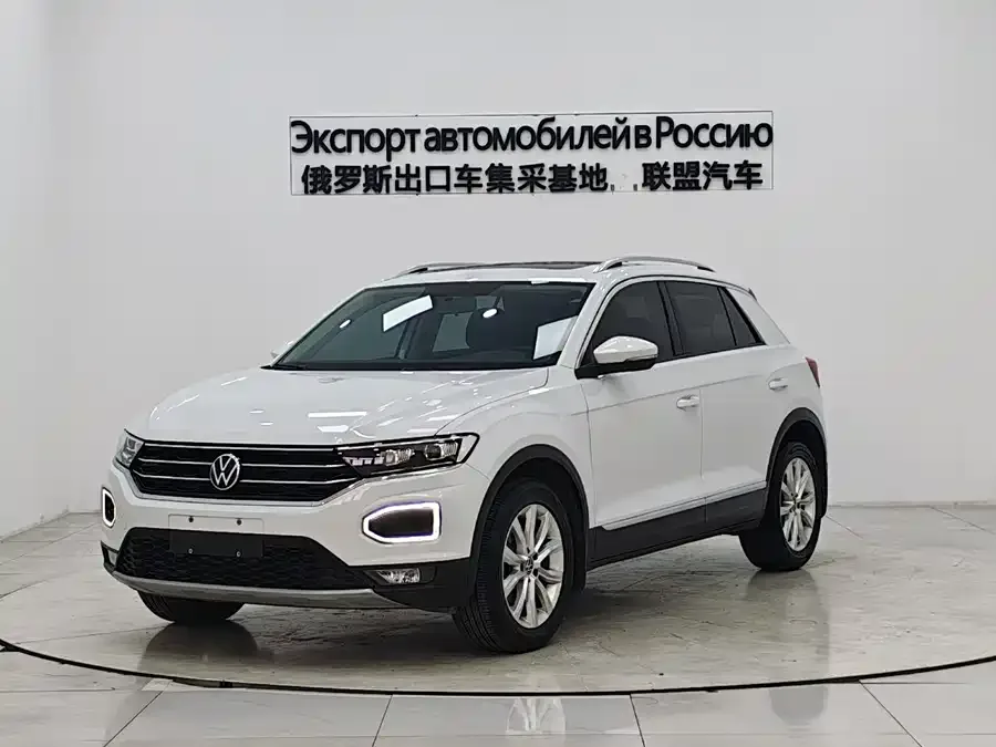 Volkswagen T-ROC T-ROC 2021 facelift 280TSI DSG two-wheel drive elite intelligent version 2022 — фото 1, купить с доставкой в Москву