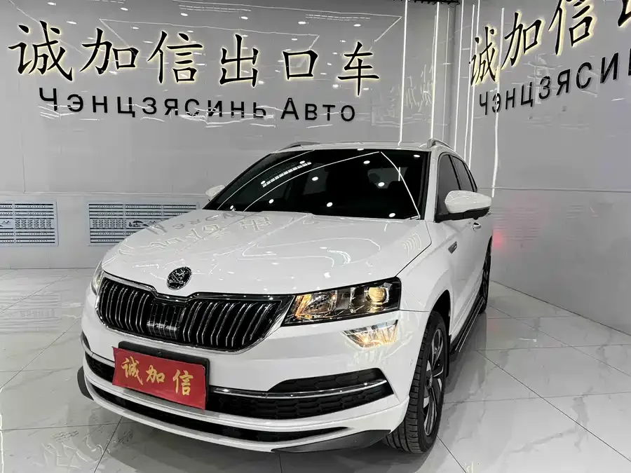 Skoda Karoq Karoq 2022 facelift TSI280 luxury version 2022 — фото 1, купить с доставкой в Москву