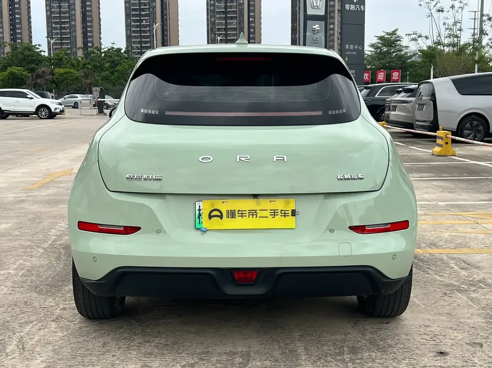 ORA Euler good cat Morandi Edition 400km standard battery life two weeks young luxury lithium iron phosphate 2022 — миниатюра 5