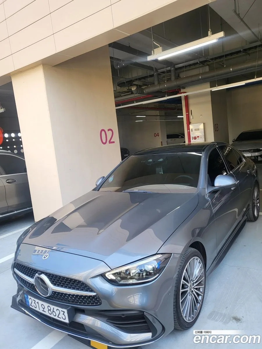 Mercedes-Benz C-Class C300 AMG Line 2022 — миниатюра 2