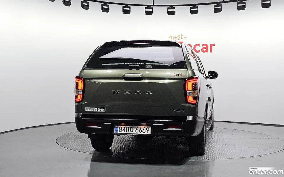KG Mobility Musso Sports Khan 2.2 4WD 2025 — миниатюра 4