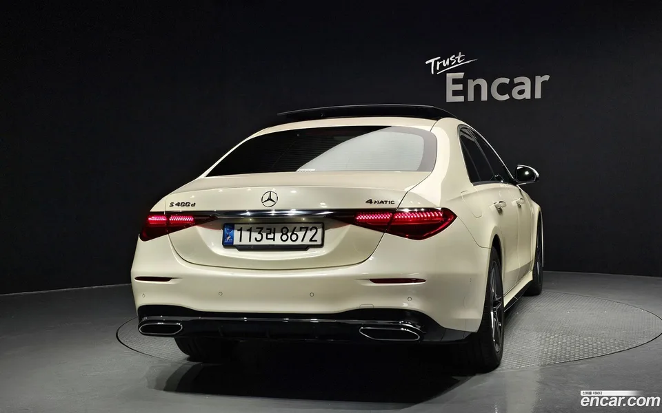 Mercedes-Benz S-Class S400 d 4MATIC 2022 — миниатюра 4