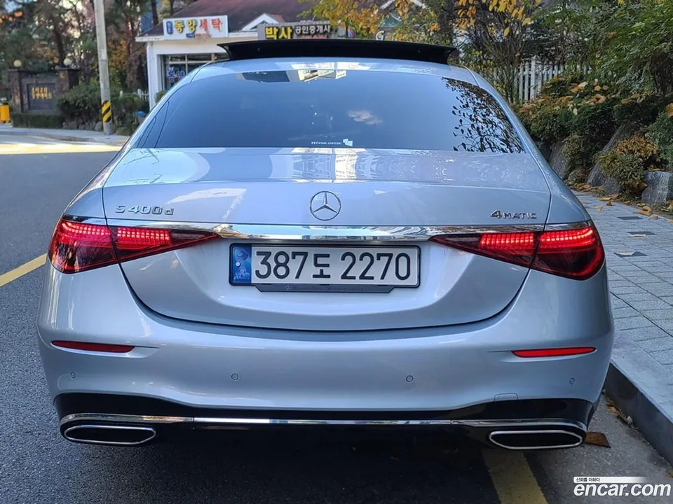 Mercedes-Benz S-Class S400 d 4MATIC 2022 — миниатюра 4