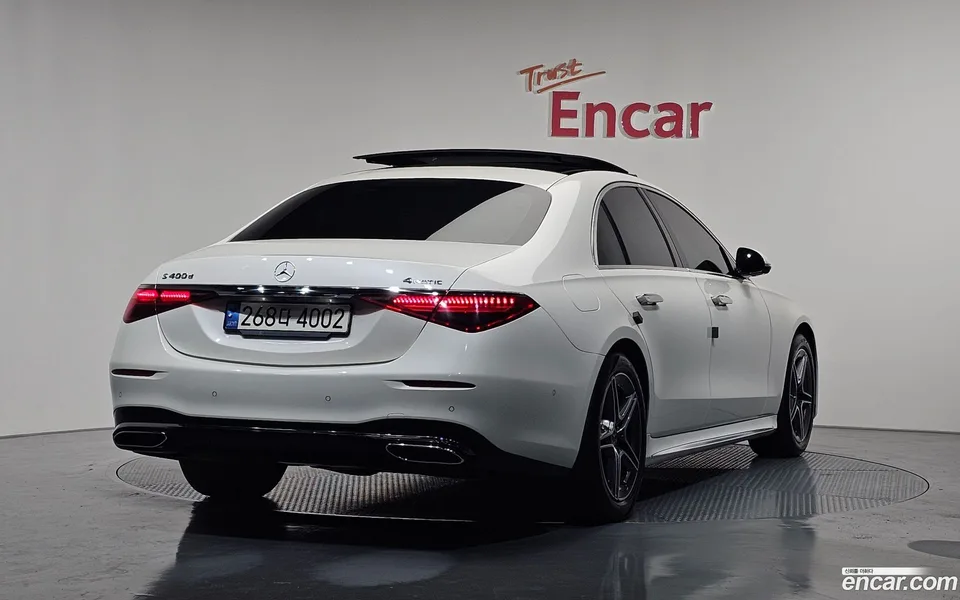 Mercedes-Benz S-Class S400 d 4MATIC 2022 — миниатюра 2