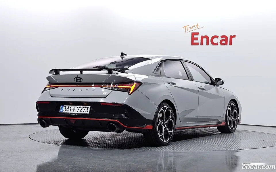 Hyundai Avante CN7 2.0 N 2024 — миниатюра 2