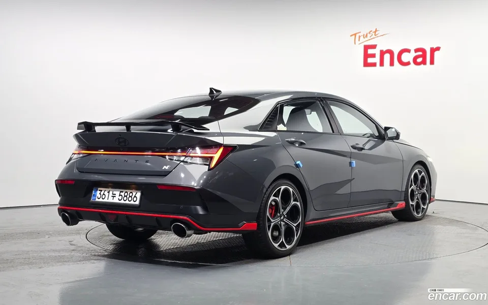 Hyundai Avante CN7 2.0 N 2024 — миниатюра 2