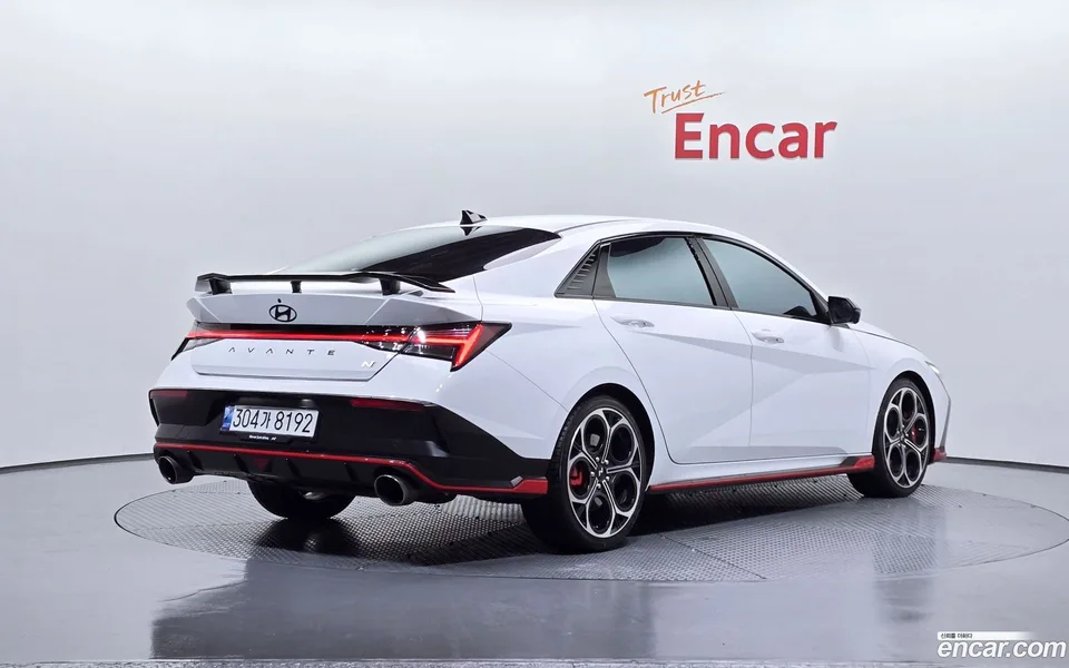 Hyundai Avante CN7 2.0 N 2024 — миниатюра 2