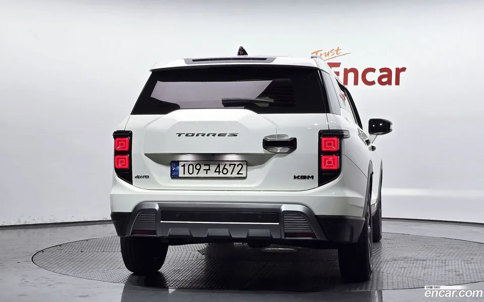KG Mobility Torres 1.5 4WD 2022 — миниатюра 4