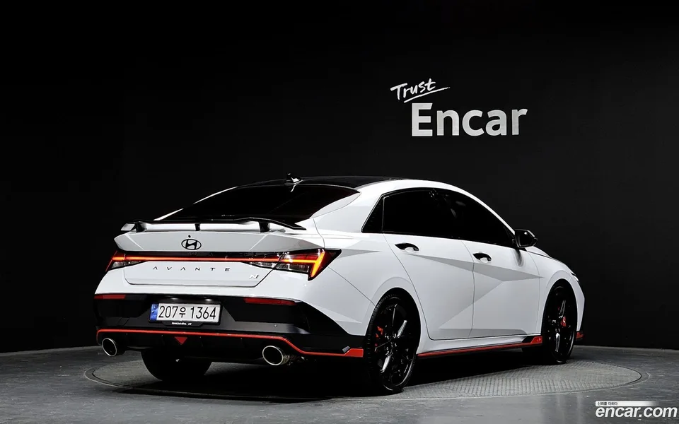 Hyundai Avante CN7 2.0 N 2024 — миниатюра 2