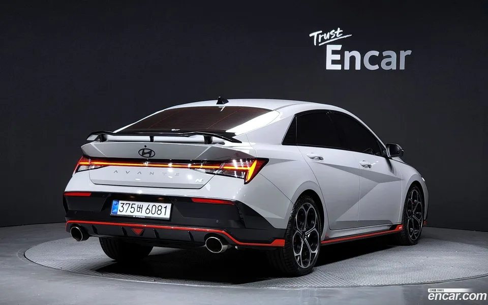 Hyundai Avante CN7 2.0 N 2025 — миниатюра 2
