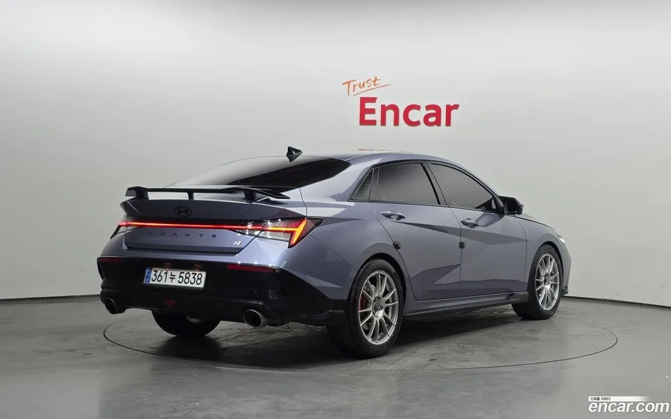 Hyundai Avante CN7 2.0 N 2024 — миниатюра 2