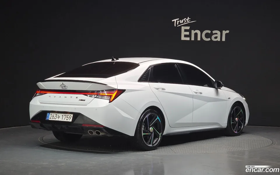 Hyundai Avante 1.6 N Line 2023 — миниатюра 2