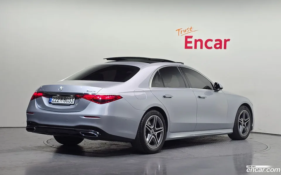 Mercedes-Benz S-Class S400 d 4MATIC 2022 — миниатюра 2
