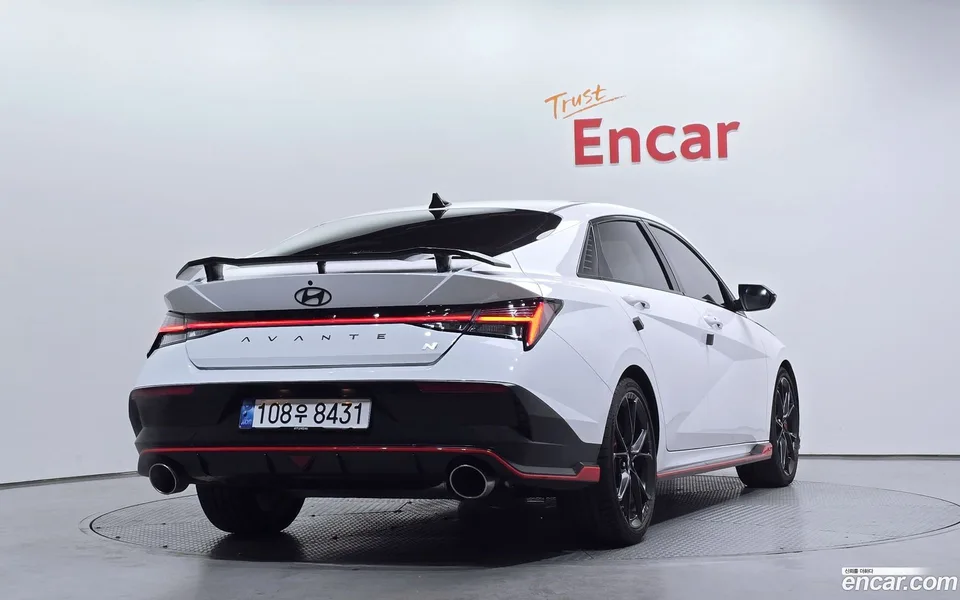 Hyundai Avante CN7 2.0 N 2024 — миниатюра 2