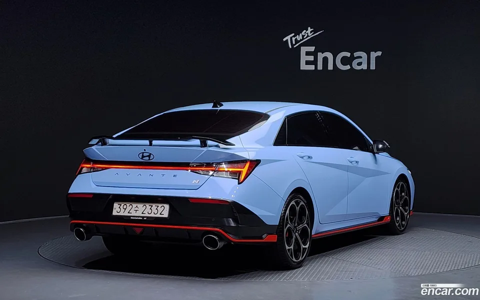 Hyundai Avante CN7 2.0 N 2023 — миниатюра 2