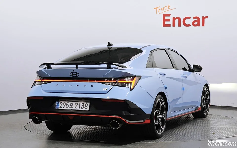 Hyundai Avante CN7 2.0 N 2024 — миниатюра 2