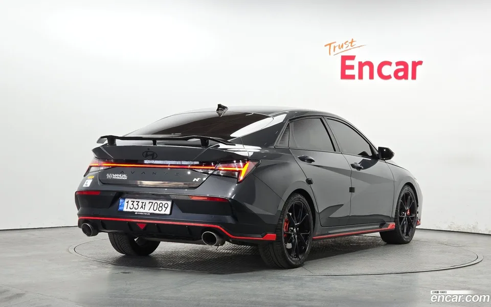 Hyundai Avante CN7 2.0 N 2024 — миниатюра 2