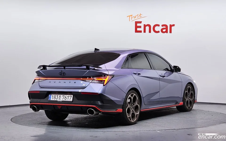 Hyundai Avante CN7 2.0 N 2025 — миниатюра 2